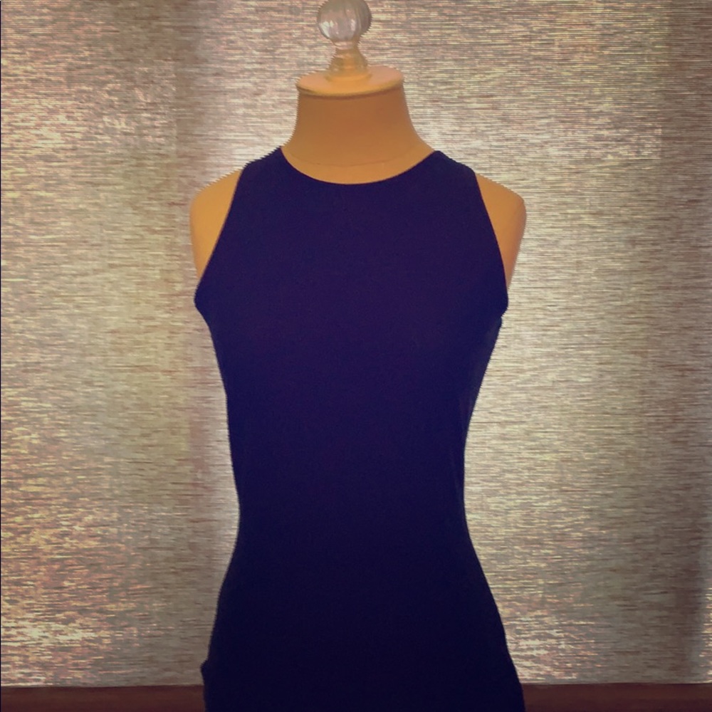 Missguided Navy Sleeveless Dress Size 6